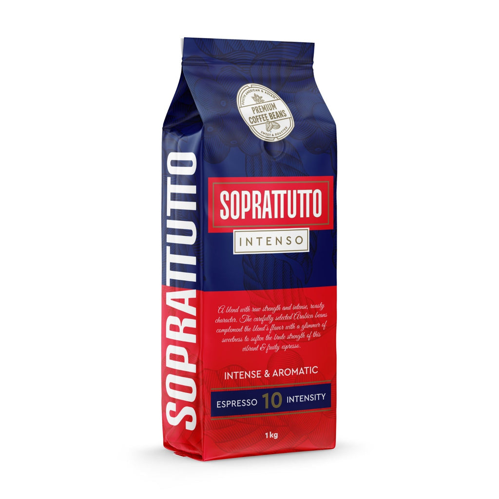 Whole Beans Soprattutto Intenso 1kg Espresso Arabica Robusta